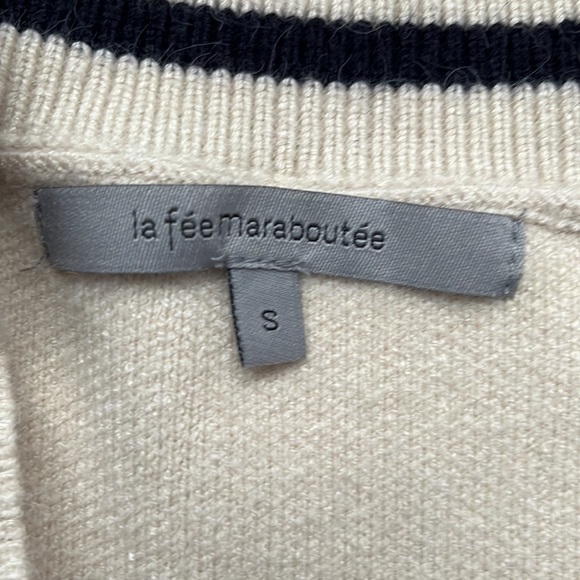 La fée maraboutée sweater vest size S - Picture 3 of 5